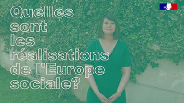 Vidéo : les réalisations de l'Europe sociale