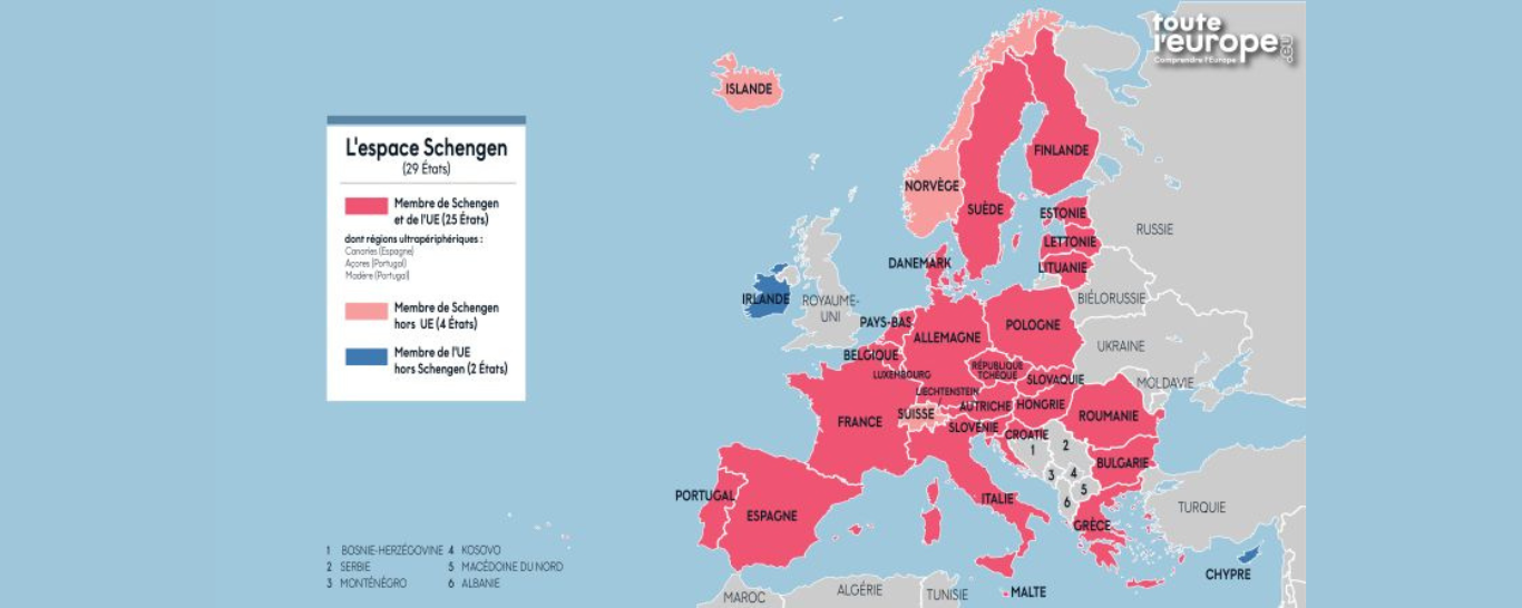 Carte de l'Europe