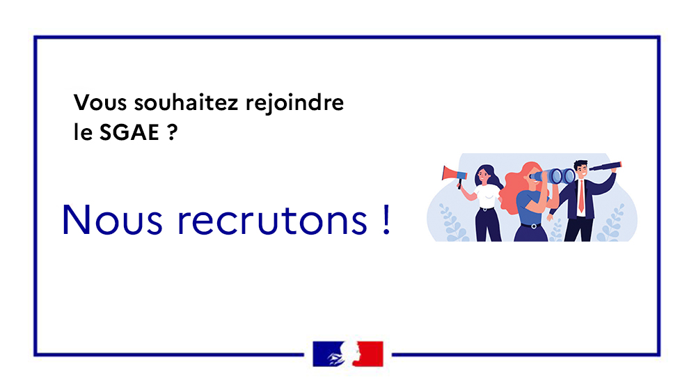 Ecriteau recrutement